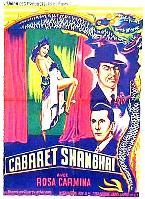 Cabaret Shangai - French Movie Poster