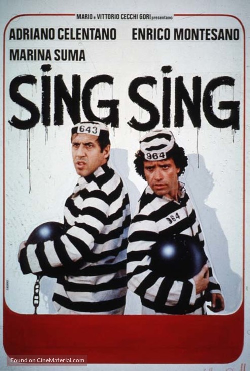 Sing Sing - Italian Movie Poster