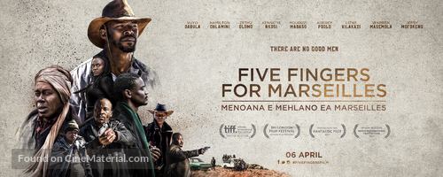 Five Fingers for Marseilles - Movie Poster