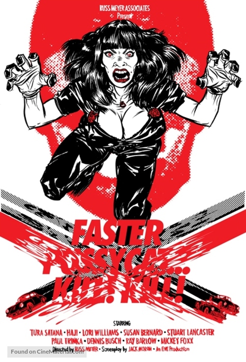 Faster, Pussycat! Kill! Kill! - Homage movie poster