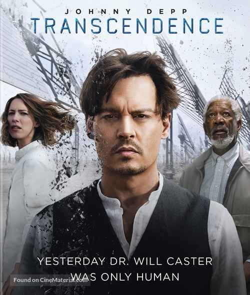 Transcendence - Blu-Ray movie cover