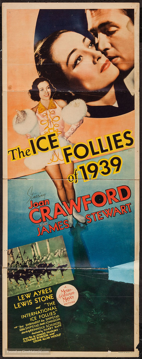 The Ice Follies of 1939 - Movie Poster