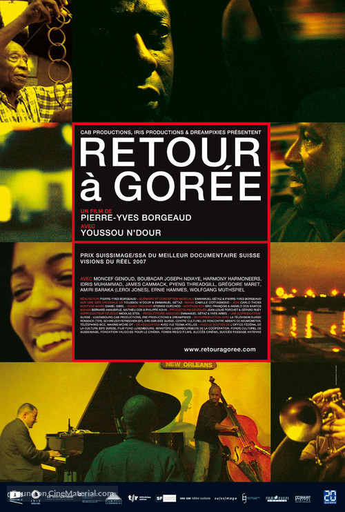 Retour &agrave; Gor&egrave;e - German poster