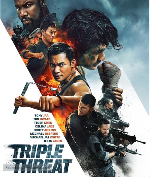 Triple Threat - Blu-Ray movie cover
