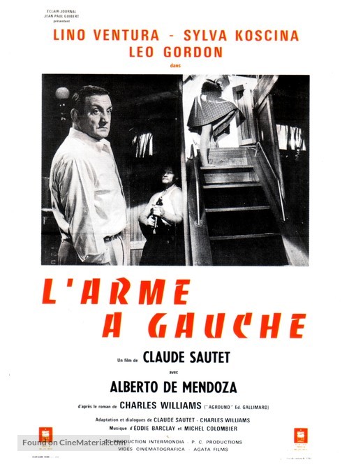 L&#039;arme &agrave; gauche - French Movie Poster