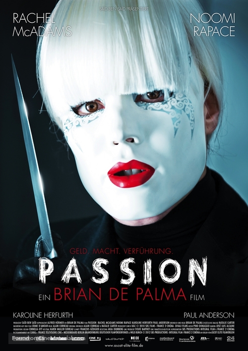 Passion - German Movie Poster