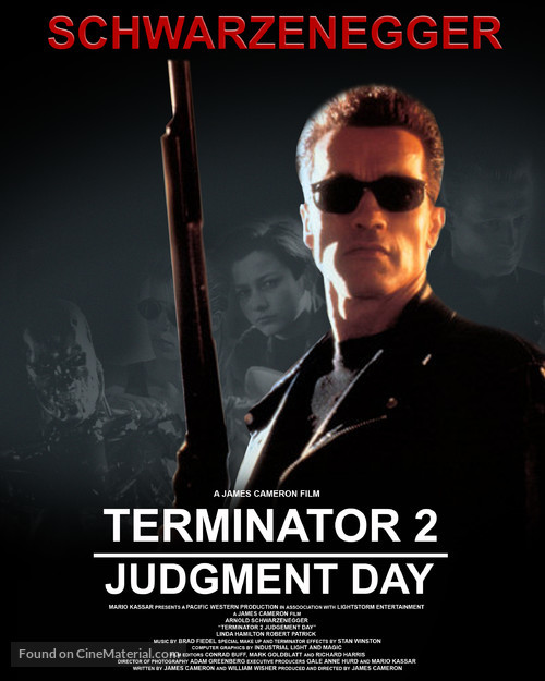 Terminator 2: Judgment Day - Iranian Movie Poster