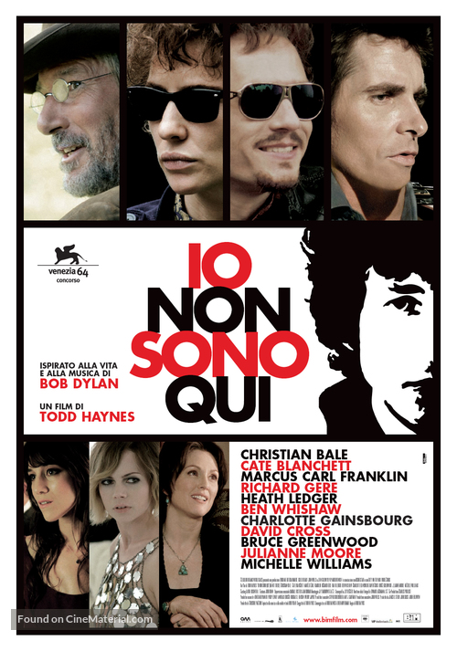 I&#039;m Not There - Italian Movie Poster