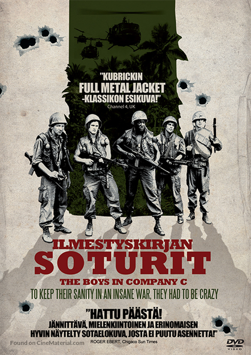 The Boys in Company C - Finnish Movie Cover