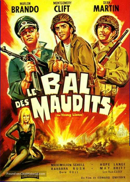 The Young Lions - French Movie Poster