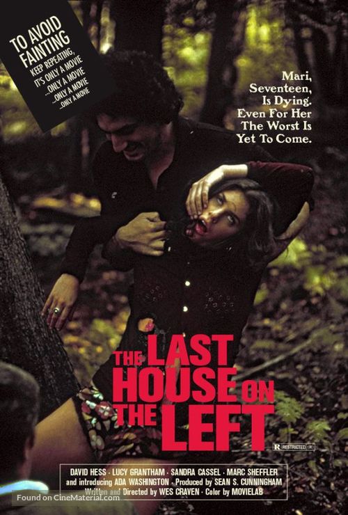 The Last House on the Left - British Movie Poster