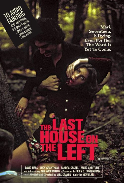 The Last House on the Left - British Movie Poster