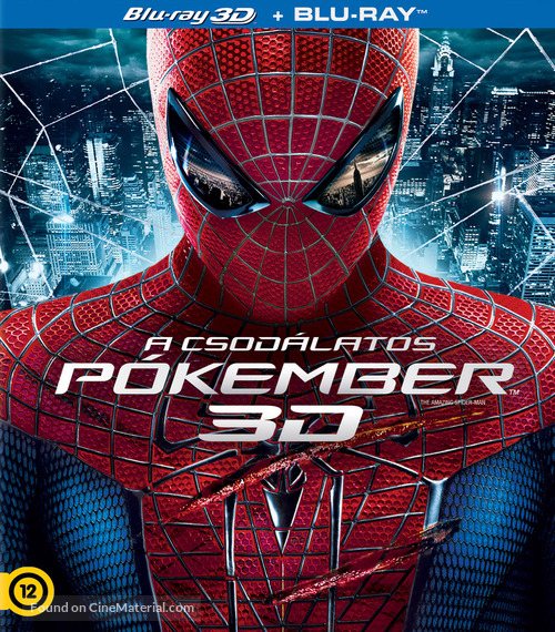 The Amazing Spider-Man - Hungarian Blu-Ray movie cover