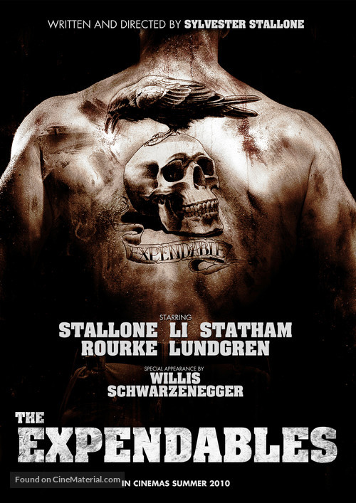 The Expendables - Danish Movie Poster