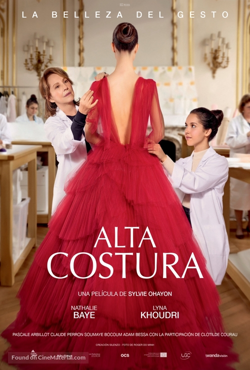 Haute couture - Spanish Movie Poster