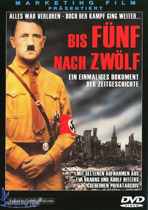 Bis f&uuml;nf nach zw&ouml;lf - Adolf Hitler und das 3. Reich - German DVD movie cover
