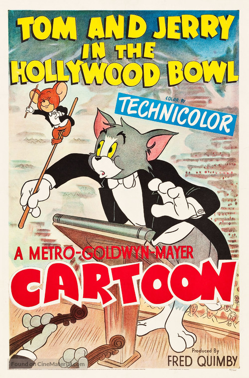 Tom and Jerry in the Hollywood Bowl - Movie Poster