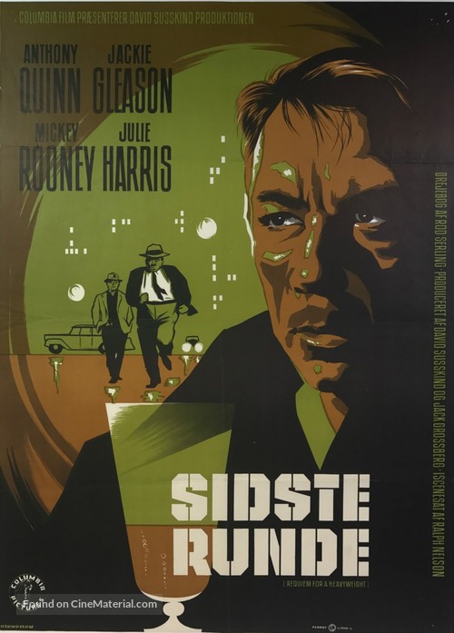 Requiem for a Heavyweight - Danish Movie Poster