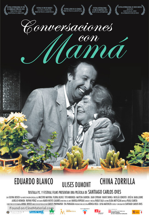 Conversaciones con mam&aacute; - Spanish Movie Poster