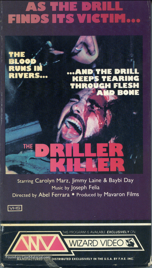 The Driller Killer - Movie Cover