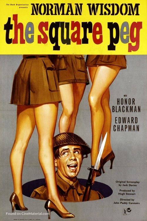 The Square Peg - British Movie Poster