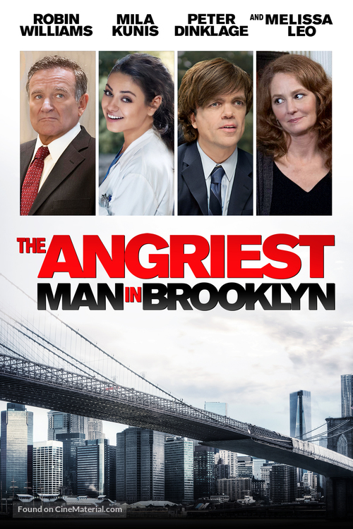 The Angriest Man in Brooklyn - DVD movie cover