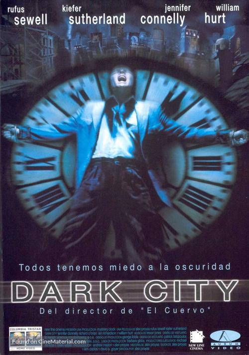 Dark City - Spanish DVD movie cover