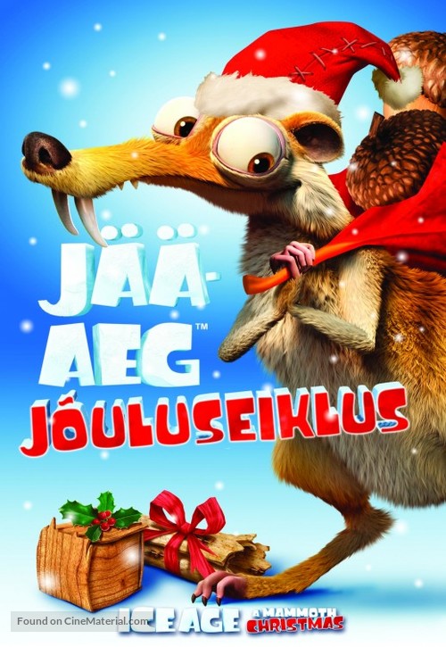 Ice Age: A Mammoth Christmas - Estonian Movie Cover