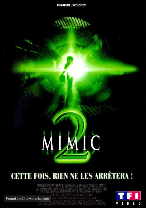 Mimic 2 - French DVD movie cover
