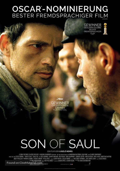 Saul fia - German Movie Poster