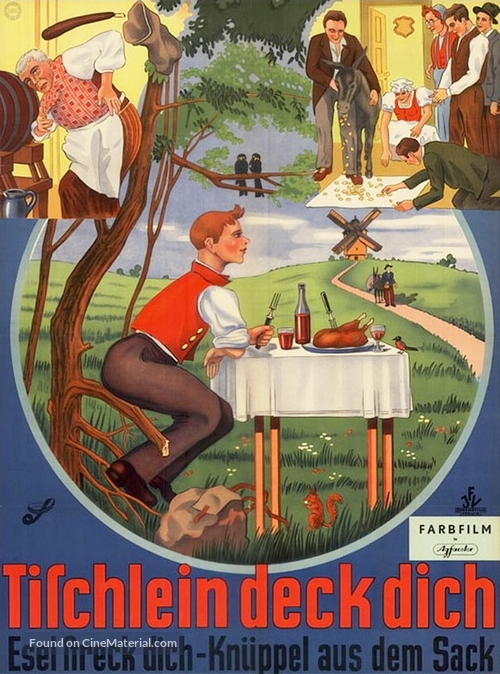 Tischlein deck Dich, Esel streck Dich, Kn&uuml;ppel aus dem Sack - German Movie Poster
