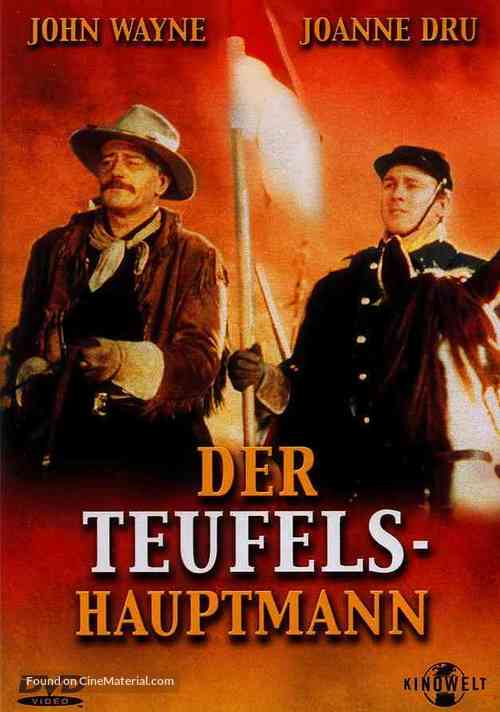 She Wore a Yellow Ribbon - German Movie Cover