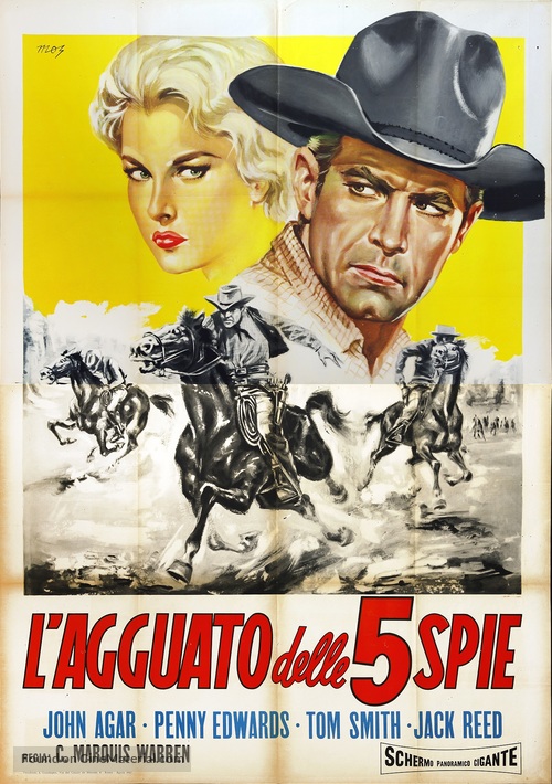 Ride a Violent Mile - Italian Movie Poster