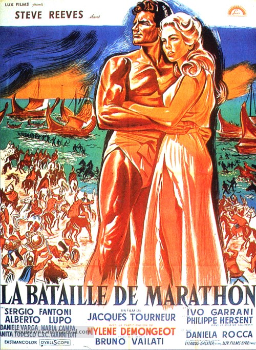 La battaglia di Maratona - French Movie Poster