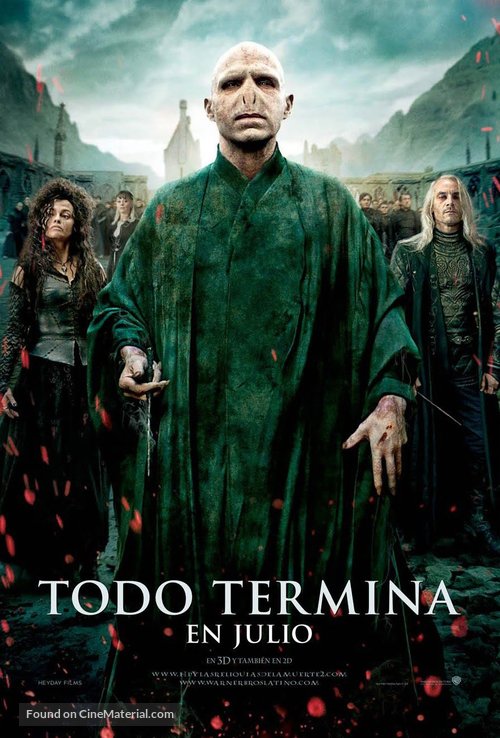 Harry Potter and the Deathly Hallows - Part 2 - Argentinian Movie Poster