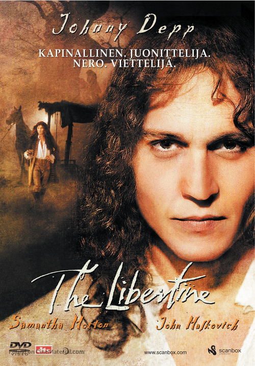 The Libertine - Finnish DVD movie cover