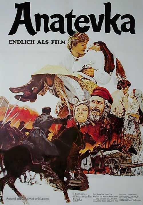 Fiddler on the Roof - German Movie Poster