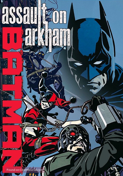 Batman: Assault on Arkham - DVD movie cover