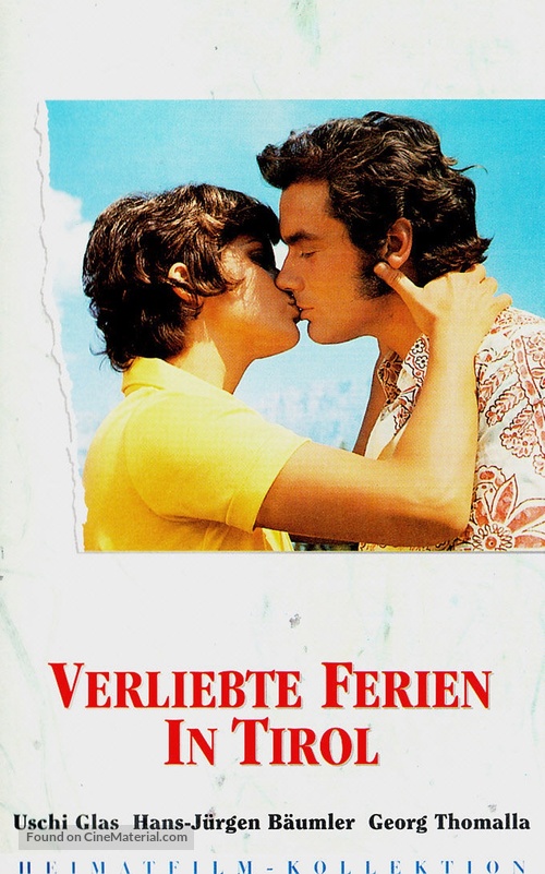 Verliebte Ferien in Tirol - German VHS movie cover