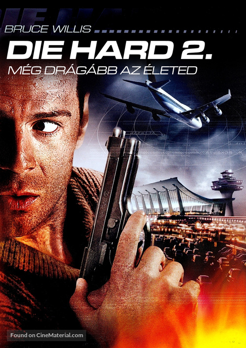 Die Hard 2 - Hungarian DVD movie cover