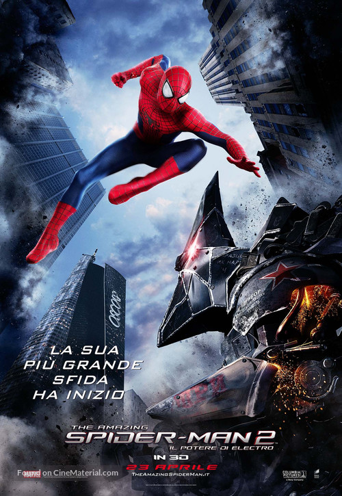 The Amazing Spider-Man 2 - Italian Movie Poster