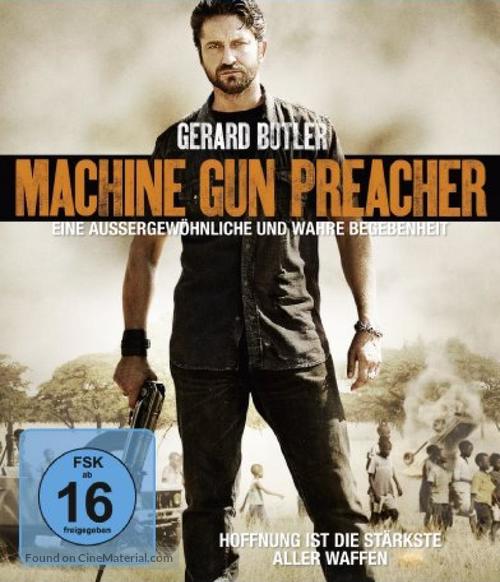 Machine Gun Preacher - German Blu-Ray movie cover