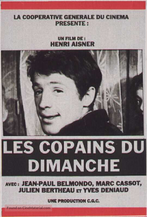 Les copains du dimanche - French Movie Poster