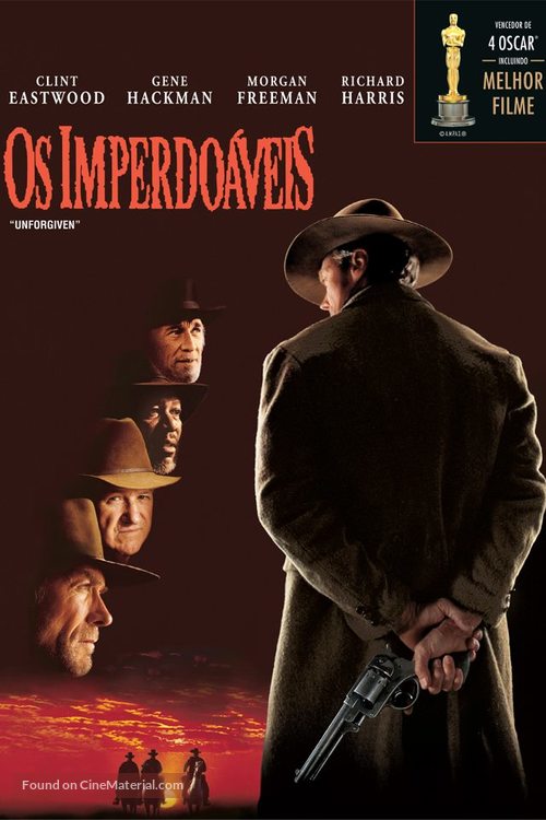 Unforgiven - Brazilian DVD movie cover