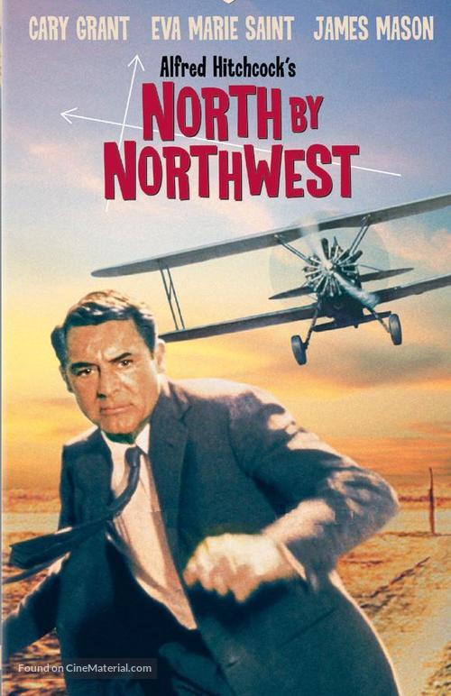 North by Northwest - VHS movie cover