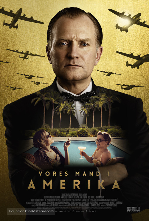 Vores mand i Amerika - Danish Movie Poster