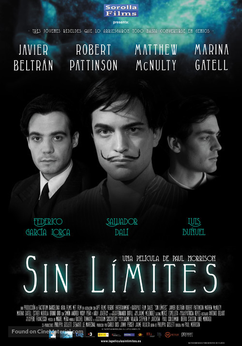 Little Ashes - Spanish Movie Poster