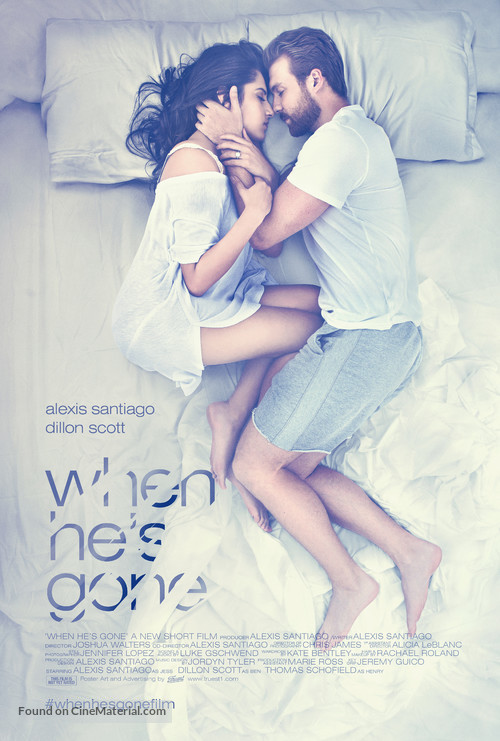 When He&#039;s Gone - Movie Poster