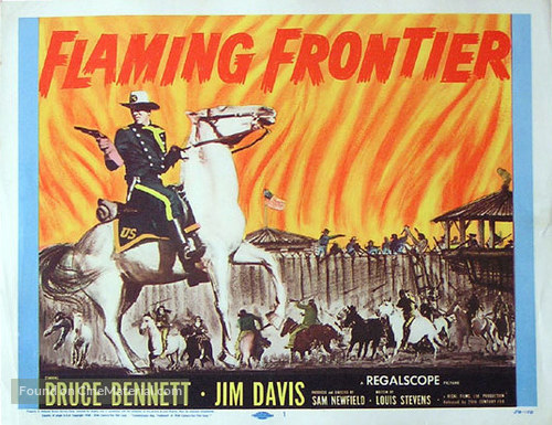 Flaming Frontier - Movie Poster