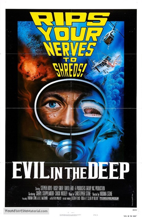 Evil in the Deep - Movie Poster